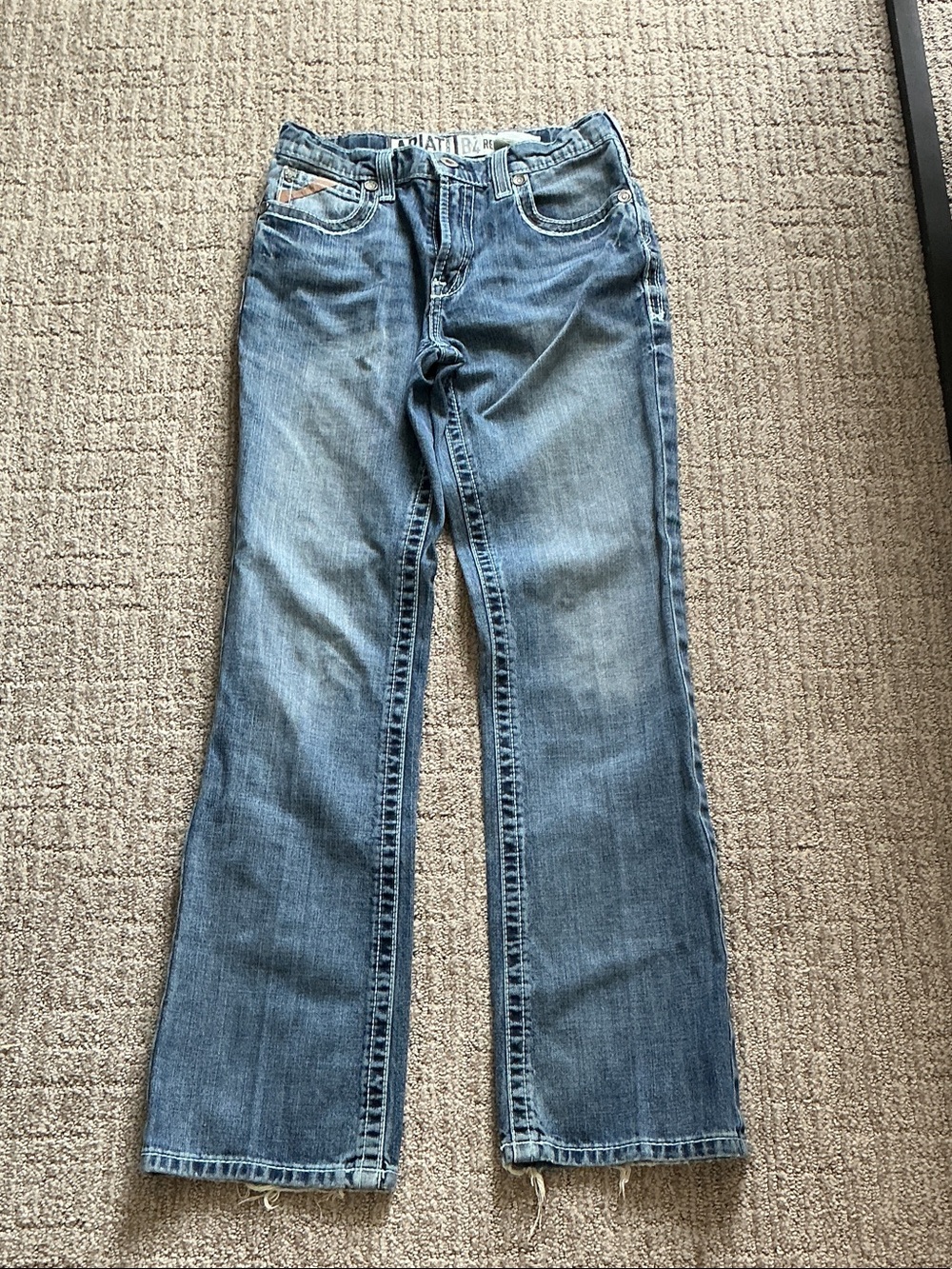 Ariat Boys' Light Blue Flare Jeans